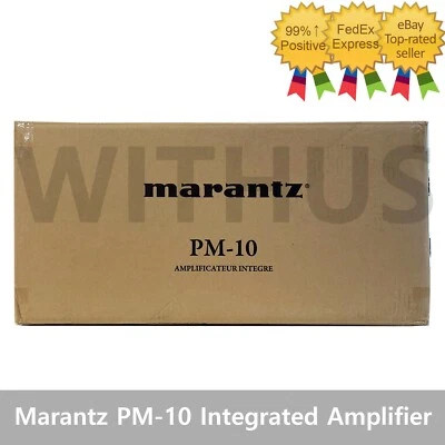 Marantz PM-10 Reference Integrated Stereo Amplifier 200W / Black AC 220V - Image 1 of 4