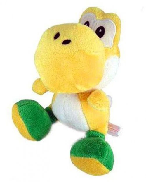 Peluche Nintendo New Super Mario Bros Wii Yoshi 6 pulgadas [amarillo] Foto 1 de 1