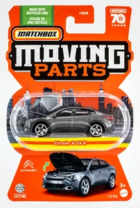 2023 Matchbox Moving Parts #12 Citroën ë-C4 X PLATINUM GREY | FSC - Picture 1 of 1