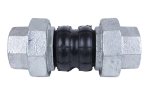 Herco Doppelkugel Neopren Gummi Kompensator Union x Union 2" (DN50) - Bild 1 von 4