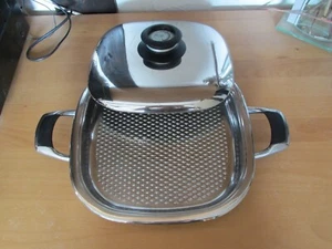 AMC Arondo Pfanne, Grillpfanne quadratisch, Deckel Visiotherm, 32 cm, 2,2 ltr. - Bild 1 von 4