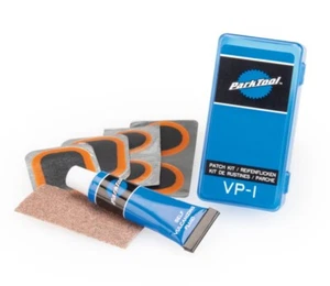 Park Tool VP-1 Kit de parches de reparación de neumáticos de bicicleta tubo interior vulcanizador 6x parches pegamento - Imagen 1 de 4