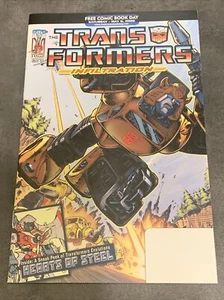 Transformers Infiltration / Beast Wars The Gathering Free Comic Book Day IDW - Picture 1 of 10