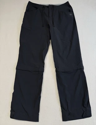 Pantalones convertibles Mountain Hardware para mujer negros con cremallera talla 8/32 Foto 1 de 4