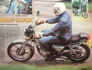 KAWASAKI Z250C - ORIGINAL 1980 ROAD TEST COVERING 3 PAGES - Picture 1 of 5