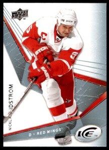 2008-09 Upper Deck Ice Nicklas Lidstrom #65 Detroit Red Wings