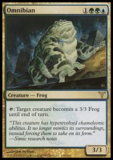 Magic the Gathering MTG Omnibian (119) Dissension   LP