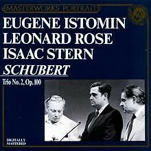 Schubert : Trio n°2, Op. 100 (D.929) von E. Istomin | CD | Zustand gut - Bild 1 von 1