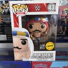 Funko Pop! WWE #43 Iron Sheik VAULTED 2017 Limited Edition CHASE
