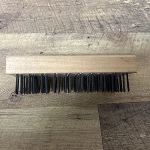 Cepillo rascador de herrero NOS, acero al carbono, alambre plano de 1-1/4" de longitud - Imagen 1 de 5