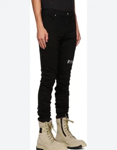 RTA Clayton Slim Fit Jeans in Black Men’s Size 36 N68 - Picture 1 of 11