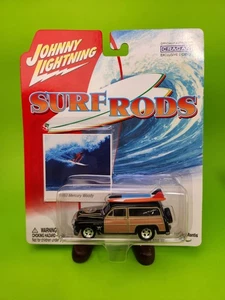 Johnny Lightning Surf Rods 1950 Mercury Woody auto pressofusa - Foto 1 di 3