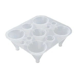  11 Gitter Kuchenform Epoxidharz Schmuckformen Fondant Silikon - Bild 1 von 12