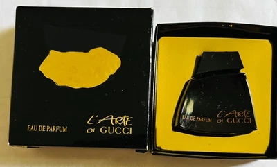 Original Vintage GUCCI L'ARTE DI GUCCI EDT 1/8 fl oz MINIATURA Nuevo En CAJA Foto 1 de 2