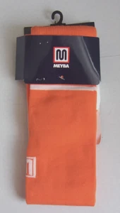 CALZINI MEYBA RUGBY CALCIO ARANCIONE/BIANCO NUOVI CON ETICHETTE TAGLIA 9,5-10 US 43-45 EU - Foto 1 di 4