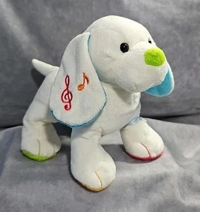 Webkinz Harmony Puppy Dog Plush No Code Tags Green Nose Music Notes - Picture 1 of 11