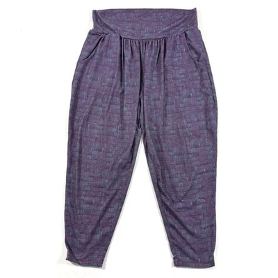 Pantalones Jogger Prana Ryley Estampado Púrpura Talla Grande Foto 1 de 4