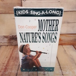 Mother Nature’s Songs VHS Sealed Don Cooper Kids Sing A Long Educational Music - Picture 1 of 4