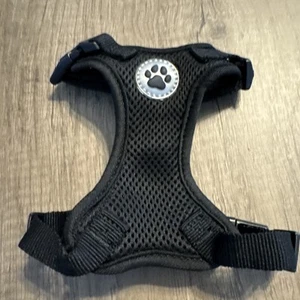 Vibrant Life Mesh Adjustable, Reflective Dog Walking Harness, Black, XS Paw NWOT - Picture 1 of 13