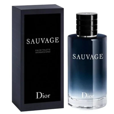 Dior Sauvage Eau de Toilette 3,4 oz 100 ml spray masculino - Imagem 1 de 2