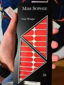 Miss Sophie Nail Wraps Lipstick Red - Bild 1 von 2