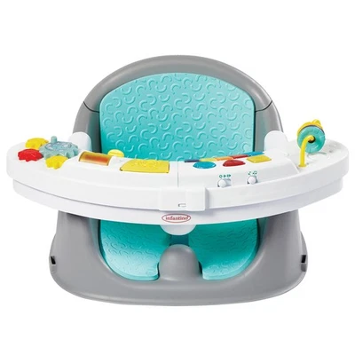 Infantino Music Lights 3 en 1 Discovery Seat Booster, asiento elevador para niños pequeños Foto 1 de 4
