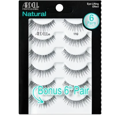 Ardell Natural Eyelash, 110, 6 Pairs - Image 1 of 4