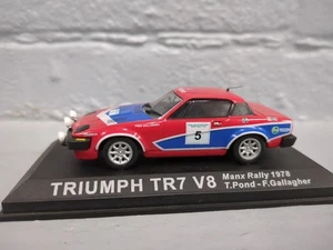 1:43 Scale, Triumph TR7, 1978 Manx RAC Rally, T.Pond - F.Gallagher - Picture 1 of 12