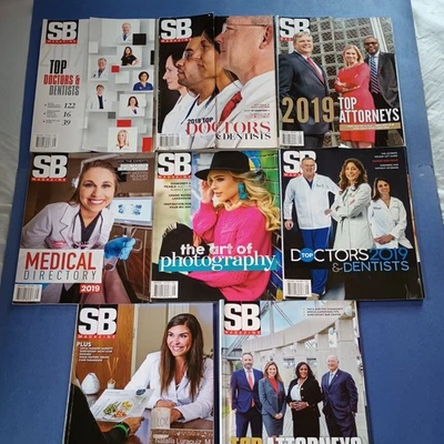 SB Magazine-Lot of 8- Various Months Shreveport/Bossier City Louisiana - Image 1 of 4