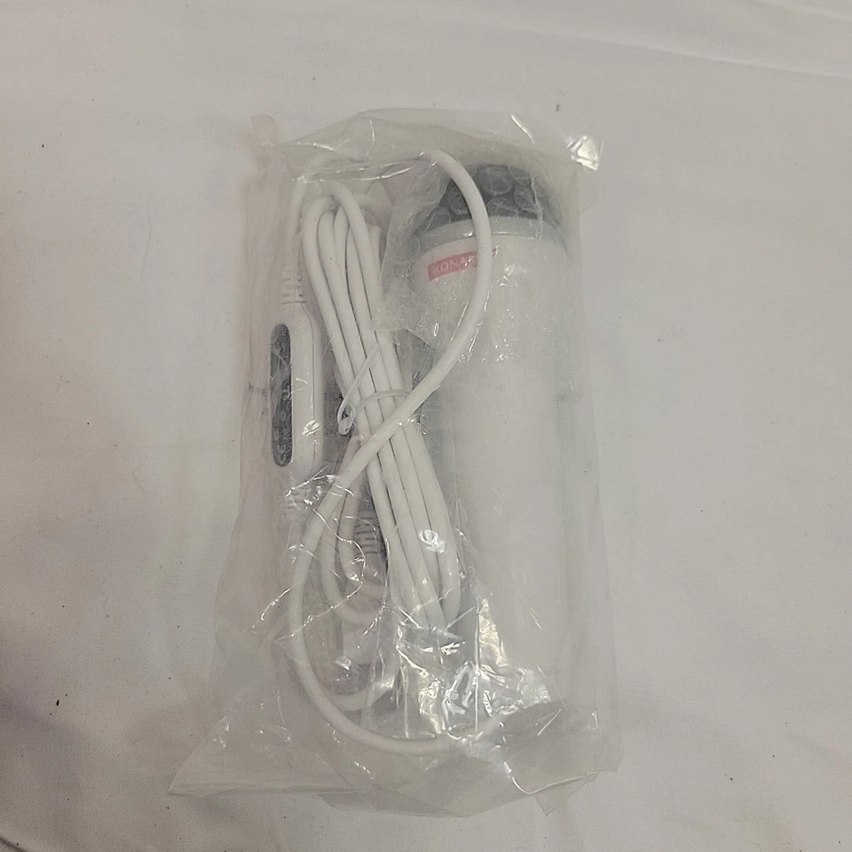 Konami Logitech Microphone USB Mic E-UR20 for Wii Xbox 360 PS2 PS3 White New - Image 1 of 4