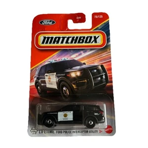 2025 Matchbox Ford Police Interceptor Utility San Diego Police - Picture 1 of 2
