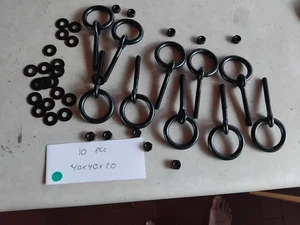 vintage metal cabinet knob handle-  40x40x20 mm   lot of   10 - Bild 1 von 4