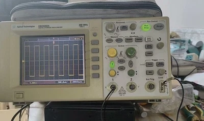 AGILENT (HP) DSO3202A 200 MHz 2 CHANNEL DIGITAL OSCILLOSCOPE Free shipping - Image 1 of 4