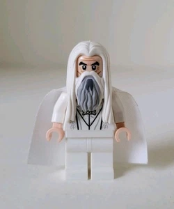 Lego Saruman Minifigura (lor058) Del Set LEGO (79005) La Batalla del Mago - Imagen 1 de 6