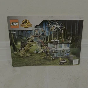 Lego Jurassic World 76949 Instruction Manual ONLY Booklet 2022 Dinosaurs - Picture 1 of 4