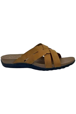 Rockport Crossband Slide Sandals Ridge Tan - Image 1 of 3