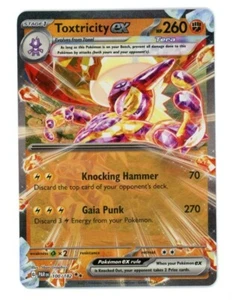 Toxtricity ex 100/182 Paradox Rift Pokemon Karte - Bild 1 von 3