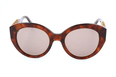 Tods TO194 53E Brown Tortoise Round Plastic Sunglasses Frame 52-21-140 Retro - Image 1 of 2