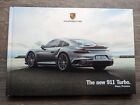 Porsche "The New 911 Turbo" Promo Book Dealer Brochure USA edition 991