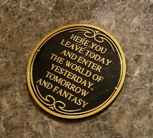 10" Magic Kingdom DW Entranceway Plaque Inspired Sign - Dual Color - Picture 1 of 12