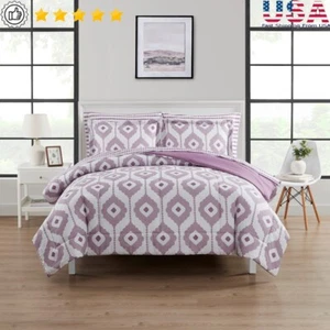 5 Piece Reversible Bed in a Bag Set Twin-XL Comforter Sheets Soft Polyester New - Picture 1 of 8