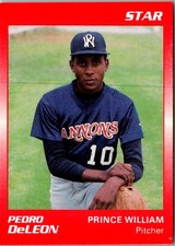 1989 Star Pedro DeLeon #88 Prince William Cannons