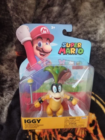 Super Mario Bros Iggy 4" figure Cover