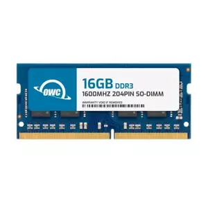 OWC 16GB DDR3 1600MHz 2Rx8 Non-ECC SODIMM 204pin Memory RAM - Picture 1 of 7