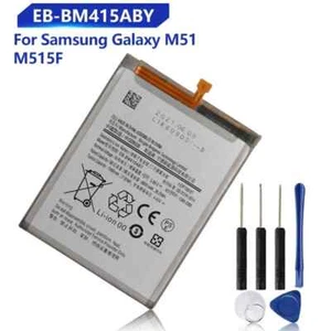 Batterie téléphone de remplacement neuve EB-BM415ABY pour Samsung Galaxy M51 M515F 7000mAh - Photo 1 sur 6