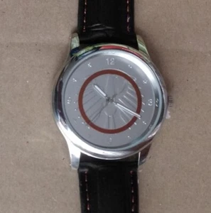 Armbanduhr TROPISCHE ZONE Quarz Uhr KLIMAZONEN Lederarmband zur 5 € - Münze - Bild 1 von 4