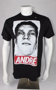 Camiseta Wrestlemania Andre The Giant Icon Para Hombre Negra WWE WWF Lucha Libre - Imagen 1 de 4