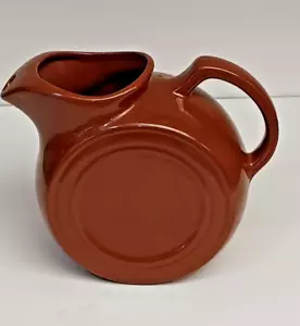 Vintage Brown H. F. Coors Water Pitcher - 7 inches tall - Picture 1 of 6
