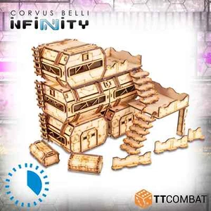 SFU-104 TTCombat - Sci-Fi-Utopia - Prefab Housing Pods - (Tabletop Terrain) - Picture 1 of 18
