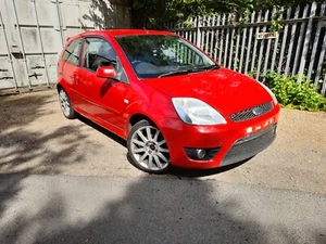 Ford Fiesta mk6 RED ST BREAKING SPARE side repeater Half Leather 3rd headrest - Picture 1 of 12